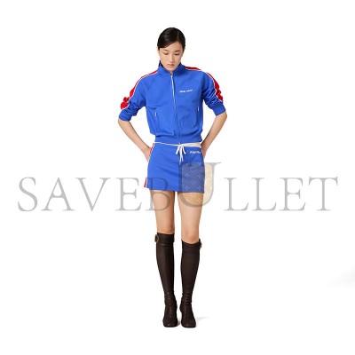 MIU MIU TECHNICAL YARN MINISKIRT MMG584